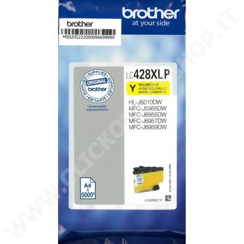 CARTUCCIA BROTHER LC-428XLY (5.000PG) GIALLO - ORIGINALE